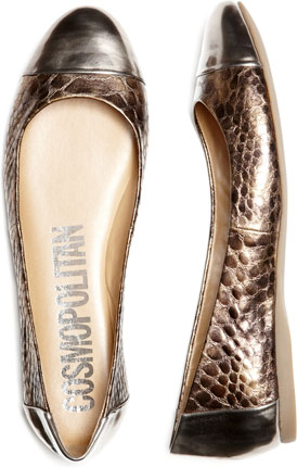 cosmopolitan ballet flats
