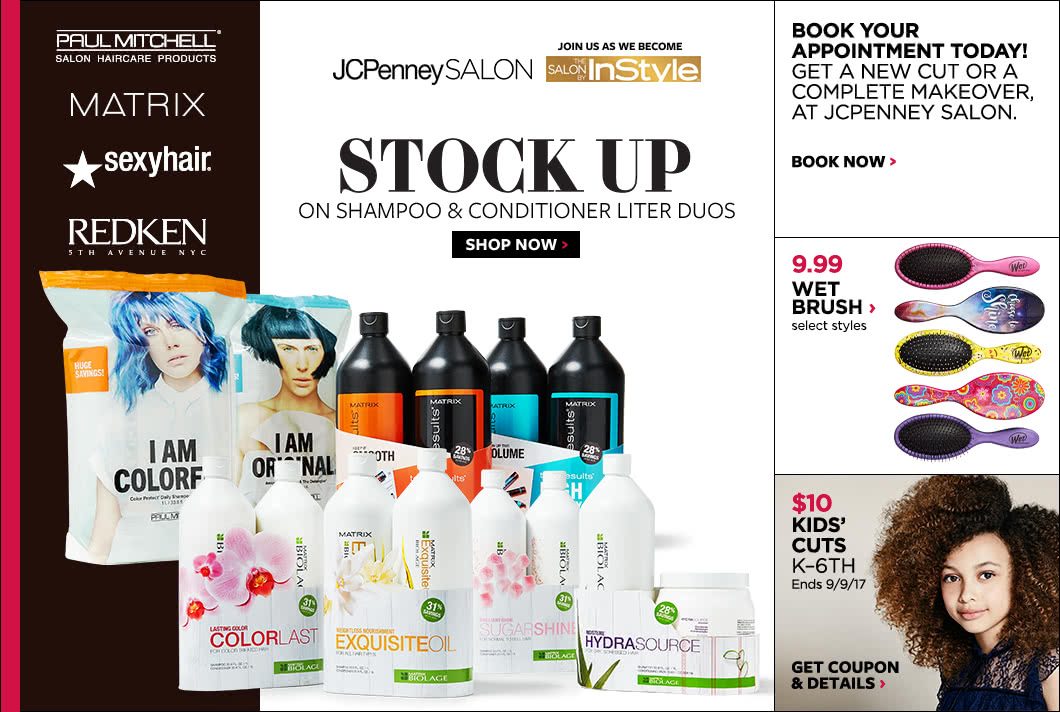 Styling Tools & Products, Shampoos and Conditioners JCPenney
