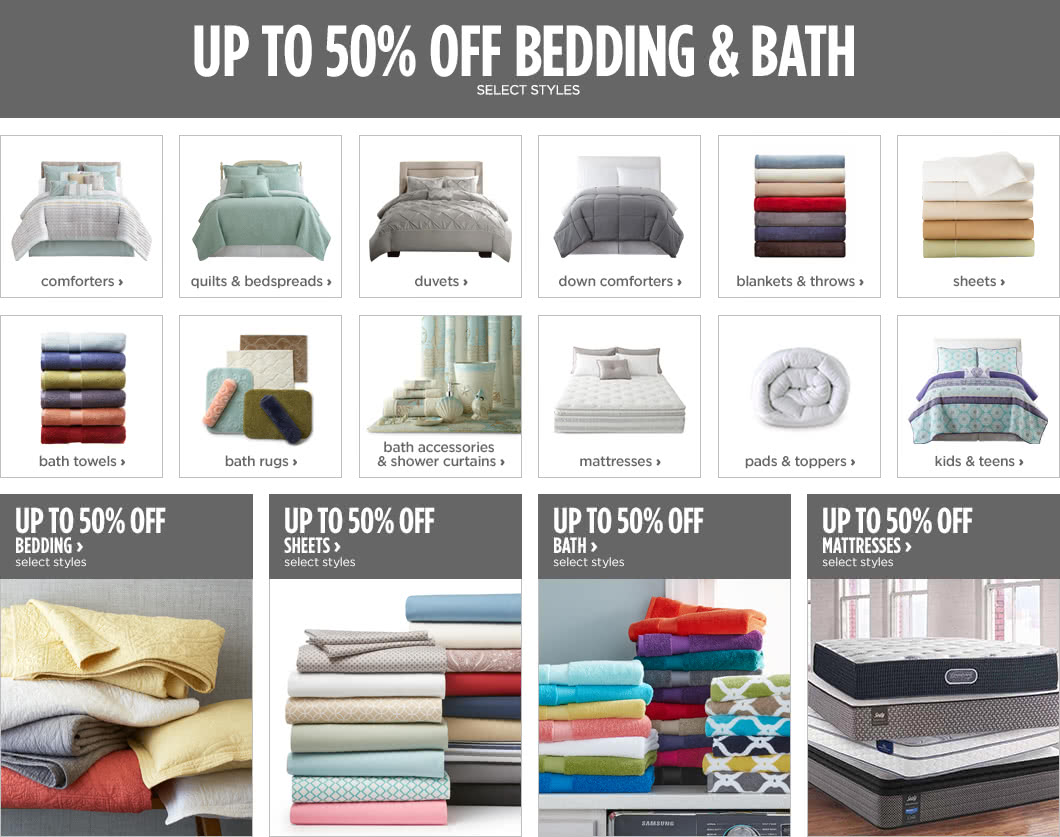 Bed & Bath: Comforters, Sheets & Bathroom Accessories - JCPenney Bed & Bath: Comforters, Sheets & Bathroom Accessories - JCPenney