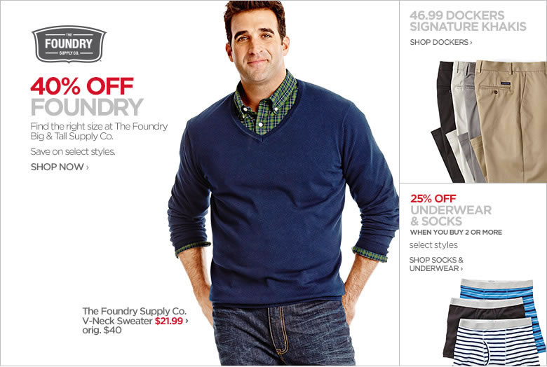 Jcpenney Big And Tall Mens Pants