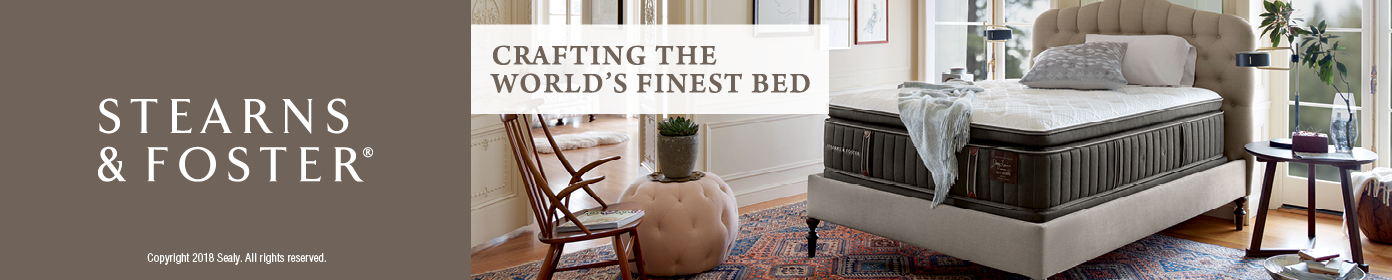 Stearns and Foster mattresses available at JCPenney Stearns and Foster mattresses available at JCPenney