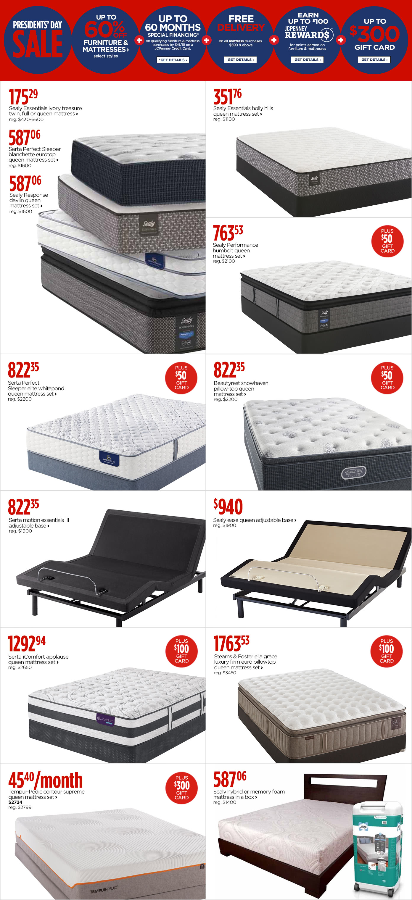 Mattresses Brand Name Mattress Sale JCPenney Mattresses Brand Name Mattress Sale JCPenney